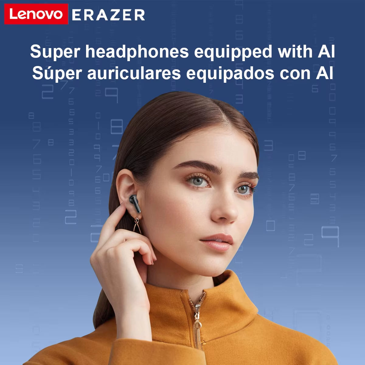 [AI Translator Earphones]  Xt92Pro Bluetooth Earphones Real-Time Translate Earbuds Wireless Headphones for Travel Talking